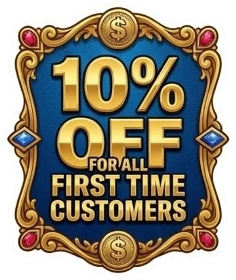 10% off for all first-time customers